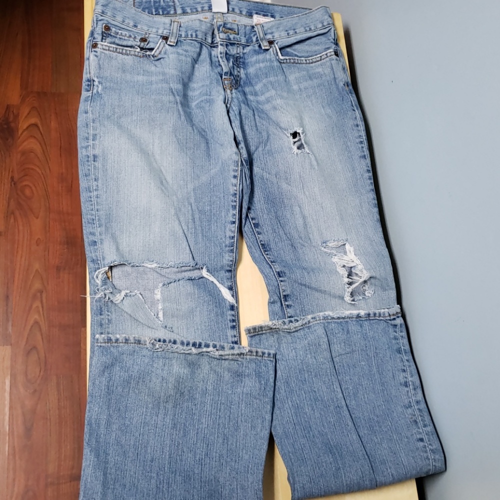 distressed lucky jeans